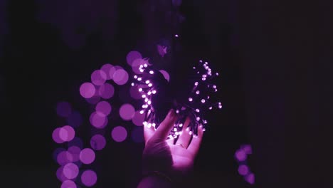 Purple-light-ball-on-hand