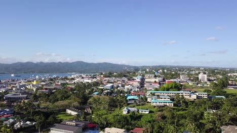 Drone-shots-of-Suva-and-other-parts-of-Fiji-islands-including-the-capital,-beaches,-resorts-and-nature,-UHD-7