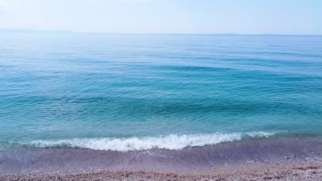 Waves-on-the-beach-in-Albania