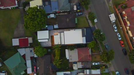 Drone-of-house-in-Sydney,-Australia