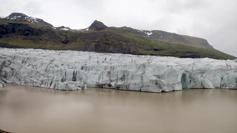 Primer-Plano-Del-Glaciar-De-Islandia-Con-Video-De-Cardán-Panorámico-De-Izquierda-A-Derecha