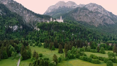 Dawn-at-Neuschwanstein-Castle-near-Fussen-in-southwest-Bavaria,-Germany-8