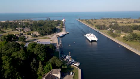 Lake-Express-Ferry-via-Drone