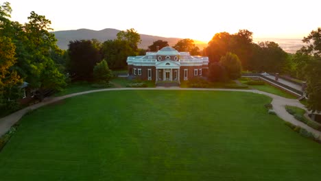 Monticello,-home-of-US-President-Thomas-Jefferson