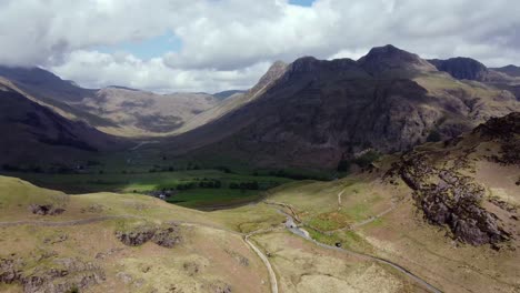 Langdale-Pikes-View-From-Little-Langdale-Valley-Lake-District-Drone-Footage-1