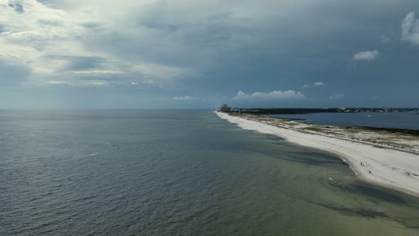 Aerial-view-of-Johnson-Beach-in-Perdido-Key-with-Gulfview