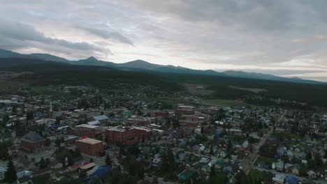 Downtown-Leadville-Colorado-at-Sunrise-Aerial-1