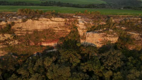 Luftaufnahme-Des-Nationalparks-Campos-Gerais-Im-Bundesstaat-Paraná-Im-Süden-Brasiliens