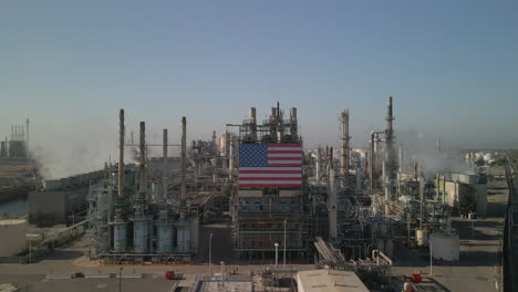 Raffinerie-In-Los-Angeles,-Kalifornien