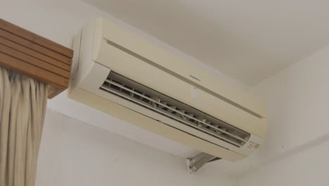 Close-Up-View-Of-Air-Conditioner