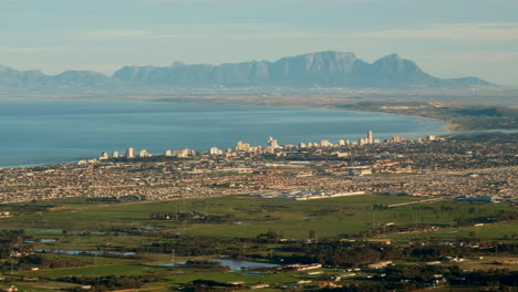 Panorama-from-Sir-Lowry's-Pass-of-Strand-and-False-Bay