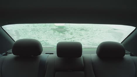 Defrosting-empty-Hyundai-rear-windshield---Interior-Timelapse