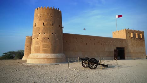 Zubara-Fort-in-Qatar-desert-2