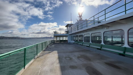 Sea-transportation-on-passenger-ferry