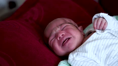 Asian-Indian-Newborn-Baby-Boy-Crying