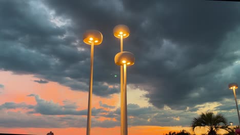 3-Street-lamp-on-the-park-at-sunset