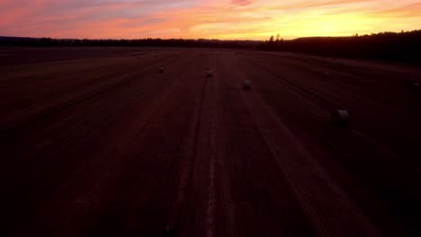 Vast-fields-and-red-twilight-sky