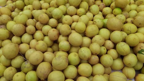 Reife-Gelbe-Zitronen-Nahaufnahme-Hintergrund-Oder-Textur
