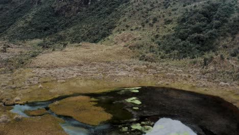 Andean-Mountains-Covered-In-Vegetation-At-The-Cayambe-Coca-Ecological-Reserve-In-Napo,-Ecuador