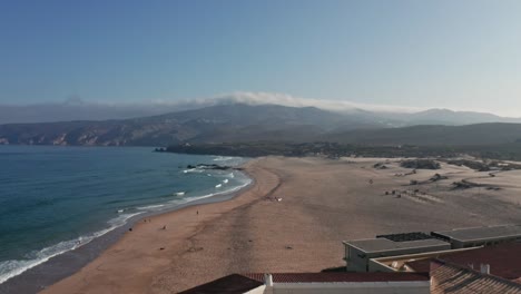 Drone-footage-of-Do-Guincho-coastline-hotel