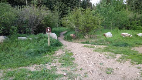 Trailhead-of-the-Tanglewood-trail-at-the-base-of-Mt-Rosalie