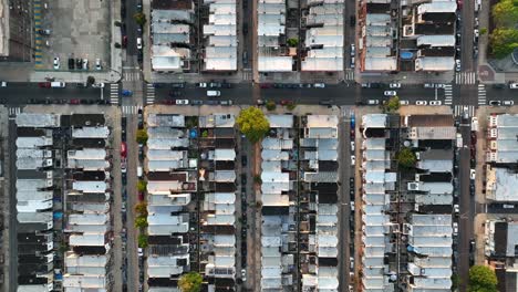 City-urban-housing-top-down-aerial-view