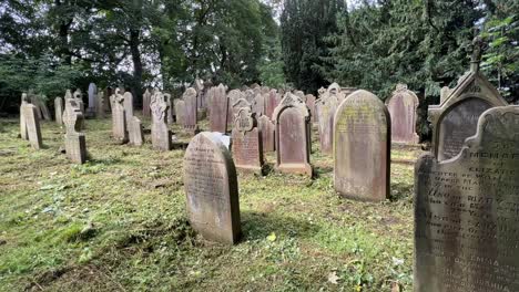 Video-Footage-of-old-gravestones-at-St-Michael-and-All-Angels-Church-Graveyard