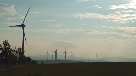 The-largest-wind-turbine-farm-in-the-Czech-Republic,-Krystofovy-Hamry