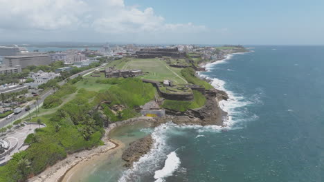 San-Juan-Puerto-Rico-Hi-drone-shot-on