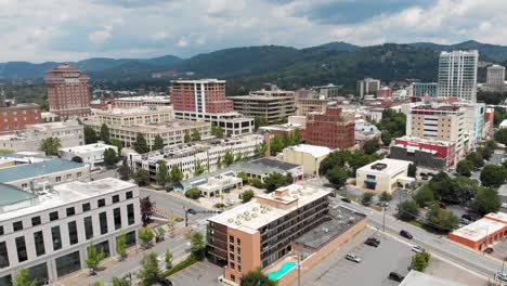 K-Drohnenvideo-Von-Downtown-Asheville-NC-Angesehen