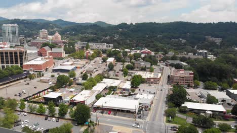 K-Drohnenvideo-Von-Downtown-Asheville-NC-Angesehen