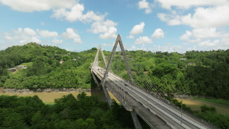 Cable-stayed-bridge-at-naranjito-Puerto-rico