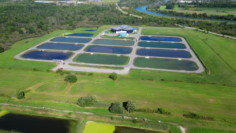 Aerial-view-fish-farm-in-North-America-Aquaculture