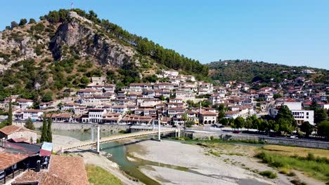 Berat-old-town-in-Albania.-drone-view