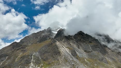 Aerial-drone-view-of-mount-Salkantay-1