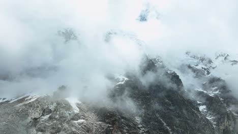 Aerial-drone-view-of-mount-Salkantay