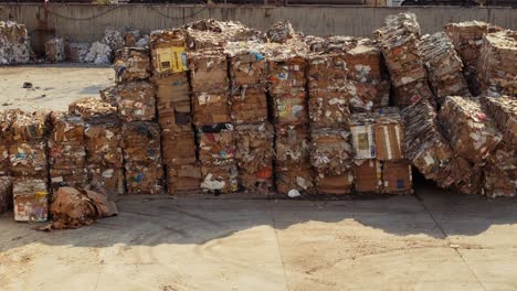 Paper-Recycling-Factory.-Blocks-of-waste-paper.-4K