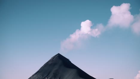Active-Volcán-Fuego-early-in-the-morning-in-Guatemala-3