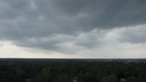 Drone-captures-a-black-cloud-above-the-sky-just-before-it-begins-to-rain