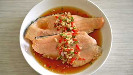 Poached-Trout-or-Salmon-with-Yuzu-Ponzu-Sauce