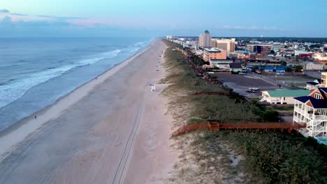 Carolina-Beach-Nc,-North-Carolina-Antenne-Down-Beach-In-Der-Nähe-Von-Wilmington-Nc