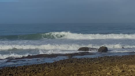 Coxos-Bay-In-Ericeira,-Ist-Teil-Des-Surf-World-Reserve-In-Ericeira-Portugal