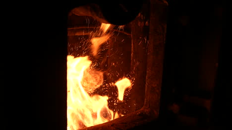 Fireplace,-making-fire-for-the-winter