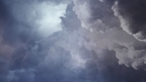 4k-view-of-thunderstorm,-dark-and-moving-cumulonimbus-clouds