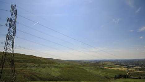 Timelapse-during-a-sunny-day-in-the-hills-of-lancashire