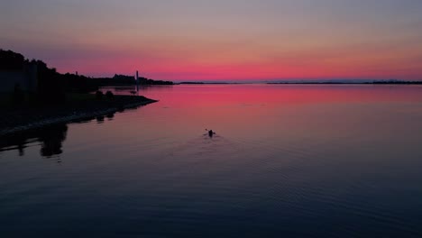 Red--glow-Morning--kayaking-into-the-sunrise