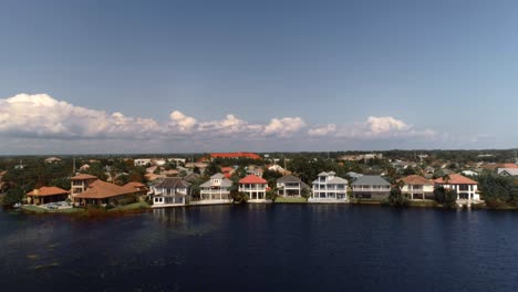 Flying-over-a-residential-area-in-Seaside,-Florida-5