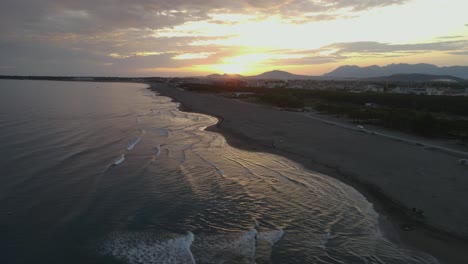 A-scenic-sunset-at-Albanian-beaches
