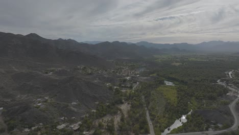Aerial-Landscape-of-Comalapa-Town-in-Veracruz,-Mexico