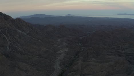 Schöne-Mexikanische-Landschaft-In-Der-Nähe-Des-Berges-Pilon-De-Lolita-In-Baja-California-Sur,-Antenne